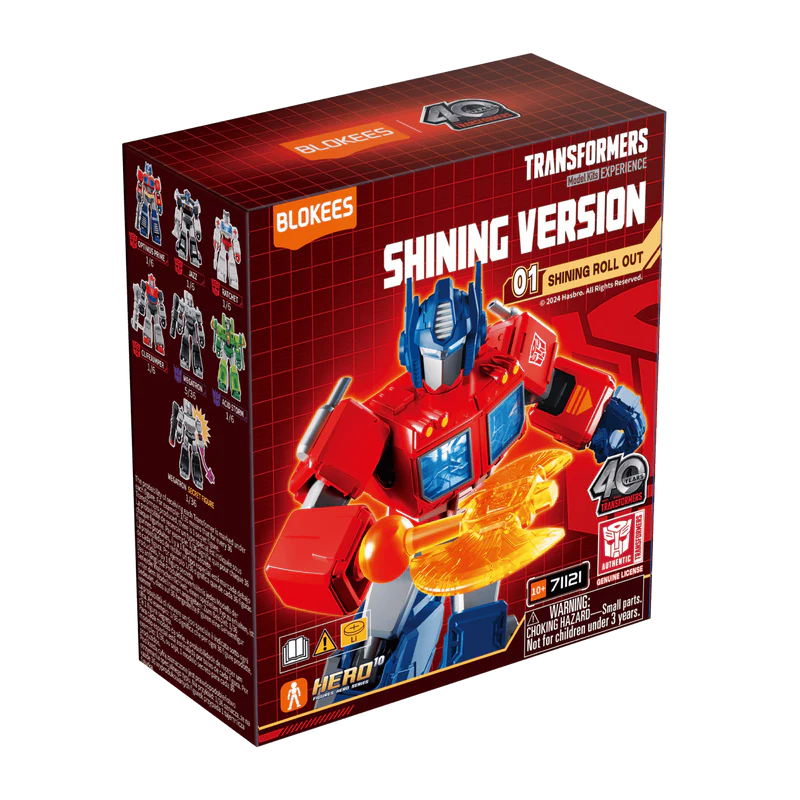 Transformers Shining Version 01 Shining Roll Out