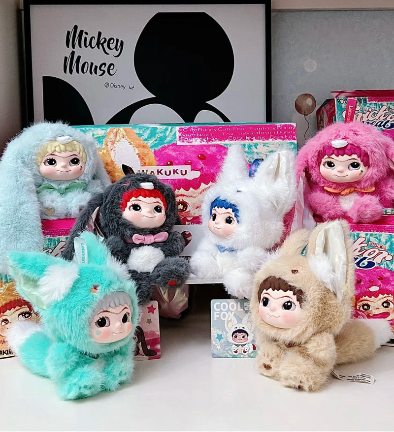 Wakuku Fox And Rabbit Mischief Diary Series Blind Box