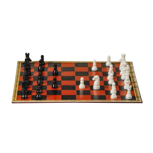 2-in-1 Chess & Checkers Set