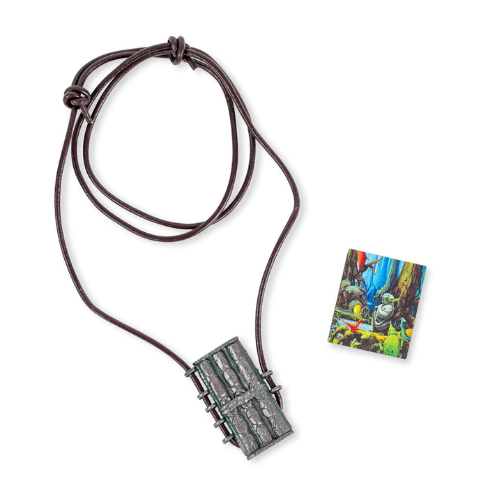 Star Wars: Return Of The Jedi Yoda Necklace Replica & Enamel Pin Box Set