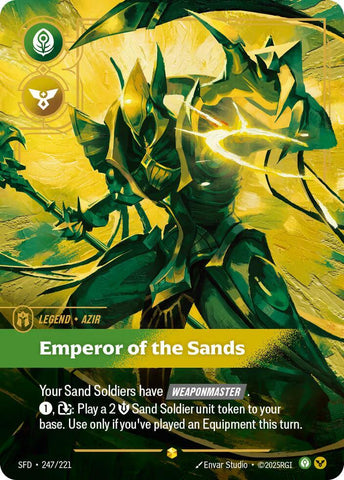 Azir Emperor of the Sands Overnumbered