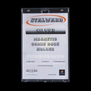 Stalward - UV Magnetic Comic Book Holder - Silver
