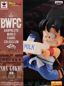 Banpresto Dragonball Z BWFC Son Gokou Milk Figure