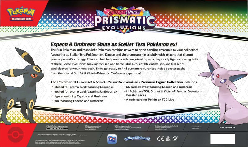 POKEMON TCG - Scarlet & Violet 8.5 Prismatic Evolutions Premium Figure Collection (Expression of Interest))