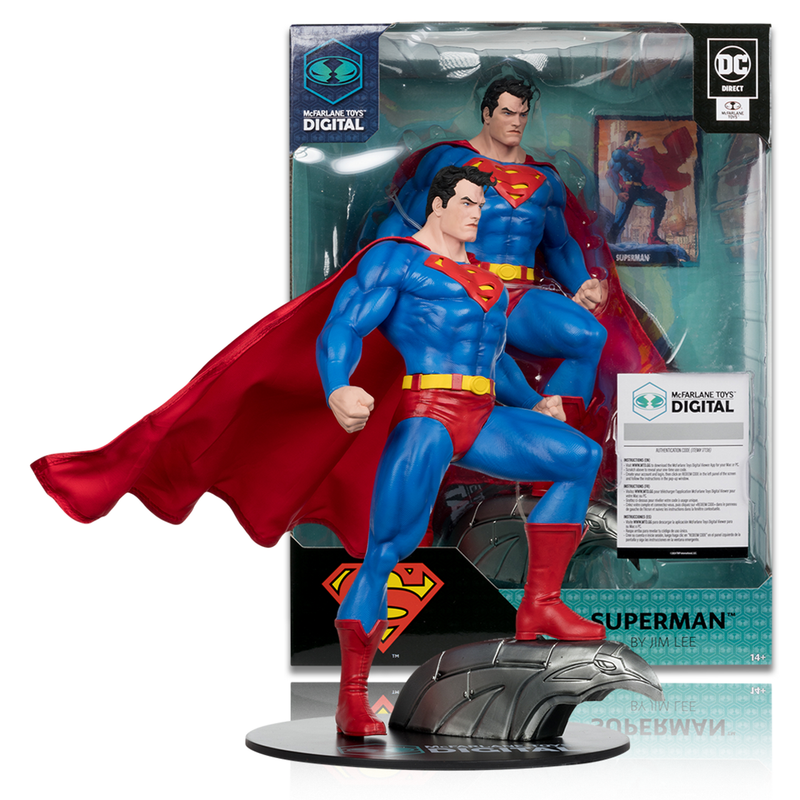 Superman 1:6 Statue by Jim Lee w/McFarlane Digital Collectible