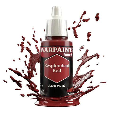 The Army Painter Warpaints Fanatic: Resplendent Red - 18ml Acrylic Paint
