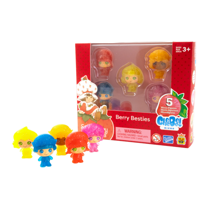 Strawberry Shortcake - 1.5" CheeBee Berry Besties Micro Set [5PK]