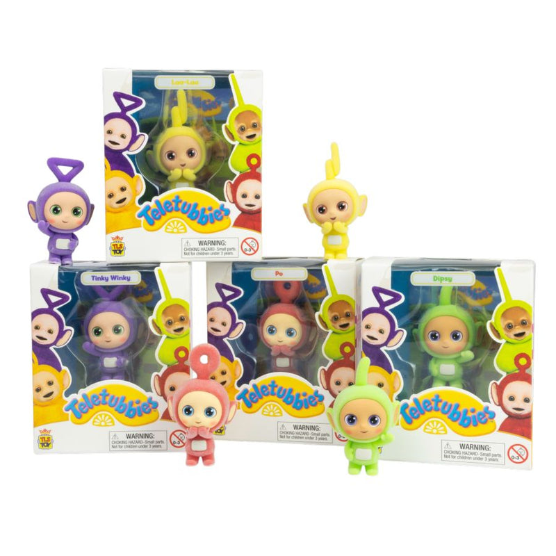 Teletubbies - 2.5'' Flocked Collectible Figure ASST