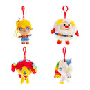 Rainbow Brite - 4" Backpack Clips ASST