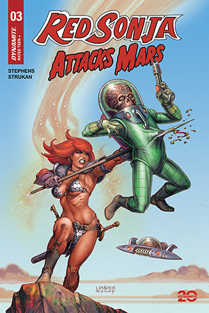Red Sonja Attacks Mars