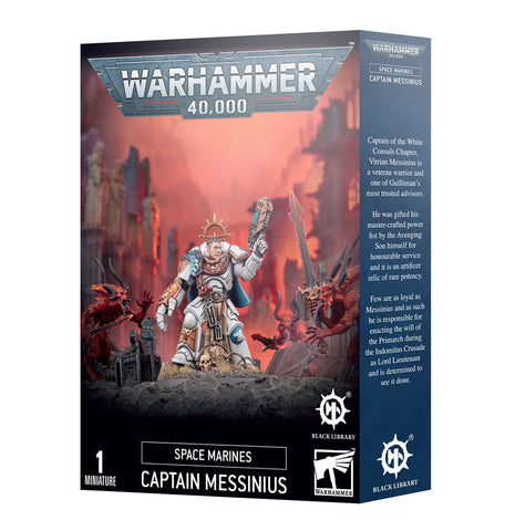 Space Marines: White Consuls: Captain Messinius
