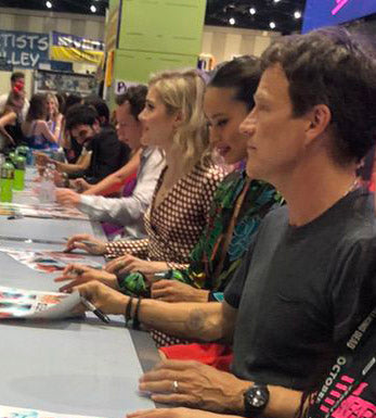 SDCC 2018 Exclusive Autographed Poster - Gifted