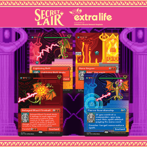 Magic the Gathering - Secret Lair - Pixel Perfect | Extra Life 2024 (Foil Edition)