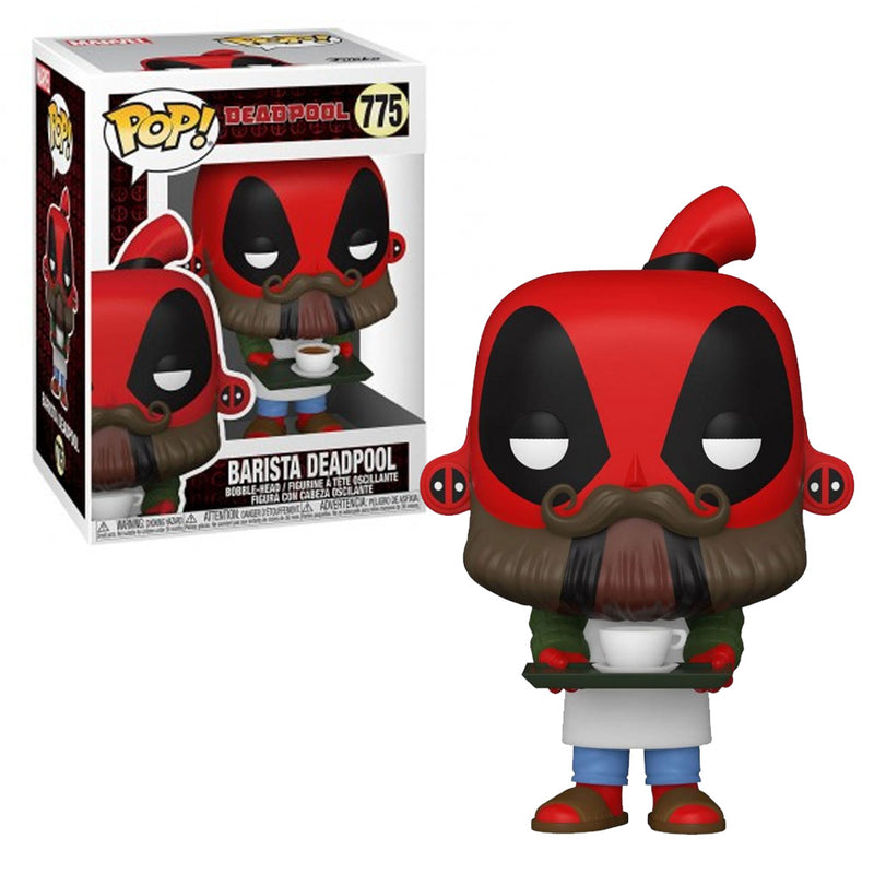 Marvel - Funko Pop! Figure - Barista Deadpool (775)