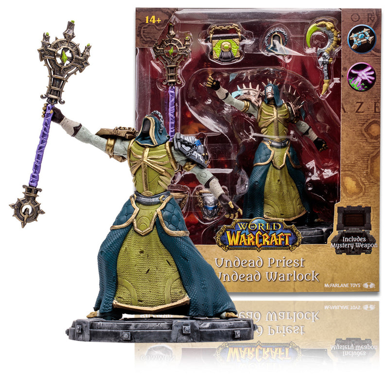 World Of Warcraft 6" figure  - Undead: Priest / Warlock