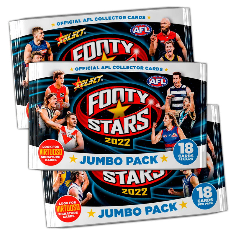 2022 AFL Footy Stars Hobby Box (18 Packs)