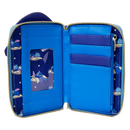 SDCC 2024 Loungefly  Limited Edition Bedtime Stitch Glow Mini Backpack and Zip Around Wallet
