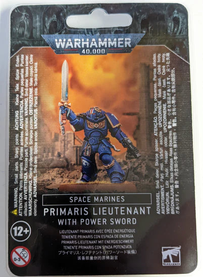 Space Marine Primaris Lieutenant w/Power Sword