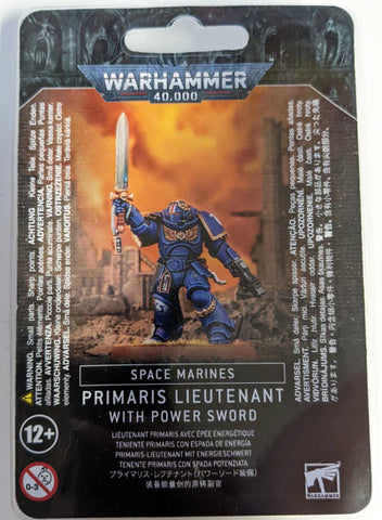 Space Marines: Primaris Lieutenant w/Power Sword