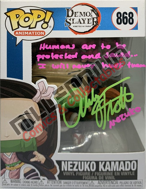 Pop Vinyl - Demon Slayer - Nezuko Kamado (868)  - Abby Trott