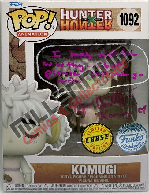 Pop Vinyl - Hunter X Hunter - Komugi (1092) CHASE - Ryan Bartley