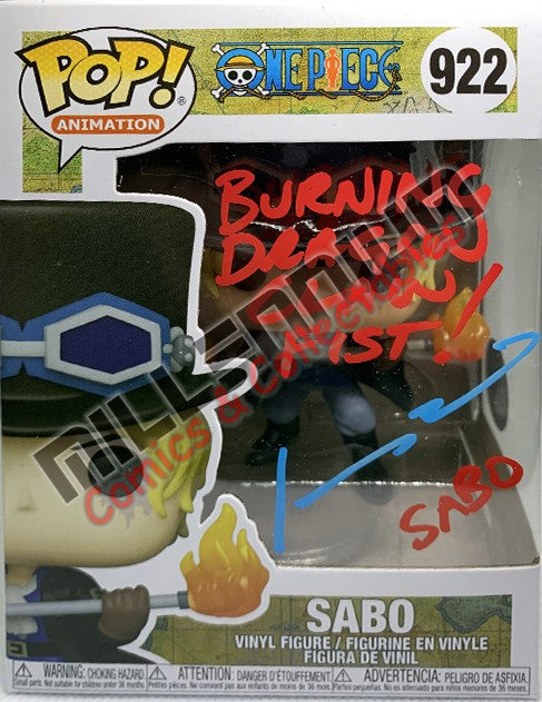 Pop Vinyl - One Piece - Sabo (922)  - Johnny Yong Bosch