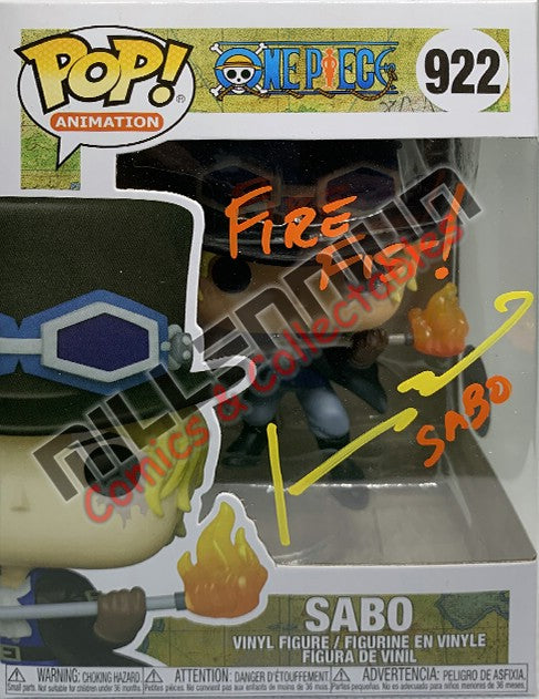 Pop Vinyl - One Piece - Sabo (922)  - Johnny Yong Bosch