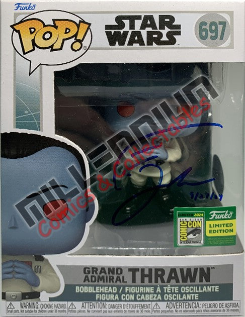 Pop Vinyl - Star Wars - Grand Admiral Thrawn (697) SDCC 2024 - Timothy Zahn