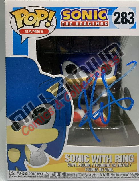 POP Vinyl - Sonic the Hedgehog - Sonic with Ring (283) - Roger Craig Smith