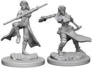 D&D - Unpainted Human Female Monk