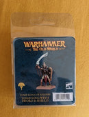 The Old World Tomb Kings of Khemri - Tomb King with Sword and Shield (metal)