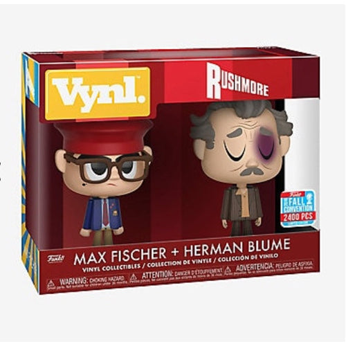 Funko Vynl. Rushmore Max Fischer & Herman Blume 2018 Fall Con Exclusive
