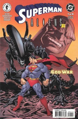 Superman vs Aliens 2: God War Set