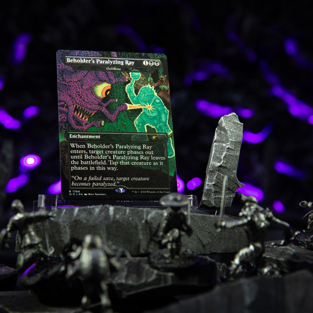 Magic the Gathering - Secret Lair - Death is in the Eyes of the Beholder II - Rainbow Foil Edition