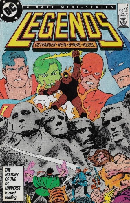 Legends Complete Set #01 - #06 (C7) (1986-1987) Mini