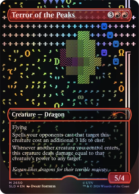 Magic the Gathering - Secret Lair x Dwarf Fortress - Create New World (Foil Edition)