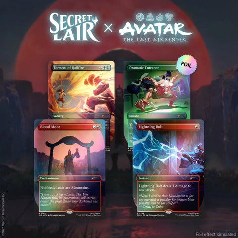 Magic the Gathering - Secret Lair - Avatar: The Last Airbender: Everything Changed (Foil Edition)