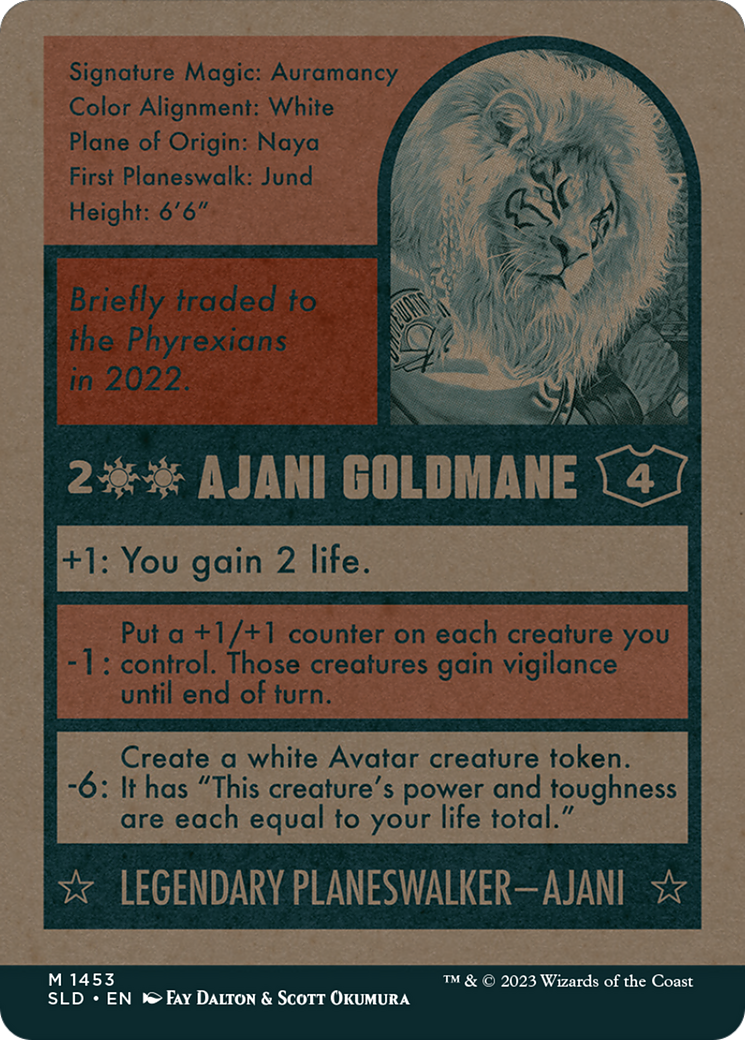 Ajani Goldmane [Secret Lair Drop Series]