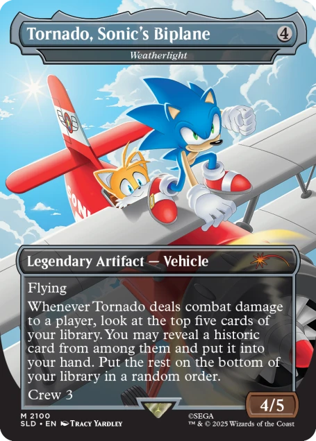 Magic the Gathering - Secret Lair - Sonic - Turbo Gear