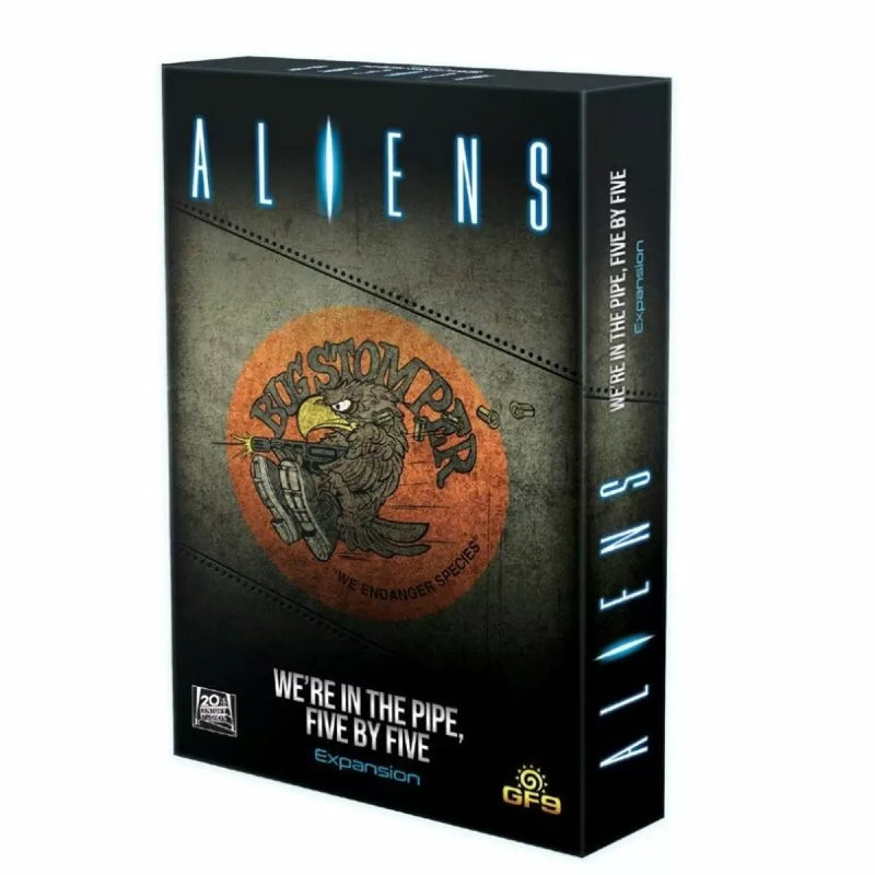 Aliens Board Game: We're In The Pipe, Five By Five