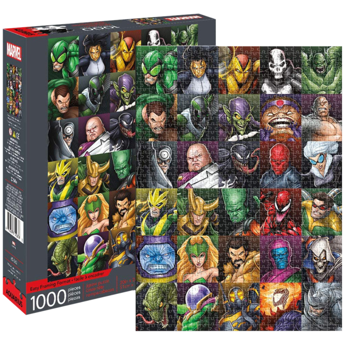 Marvel - Villains Collage 1000pc Puzzle