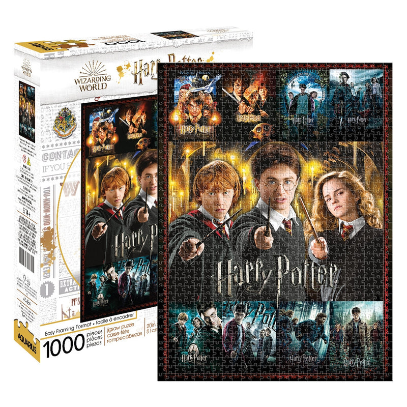 Harry Potter - Movie & Trio 1000pc Puzzle