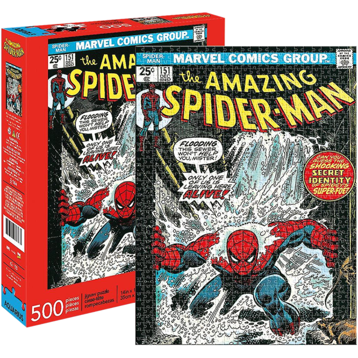 Marvel - Spider-Man Cover 500pc Puzzle (DC)