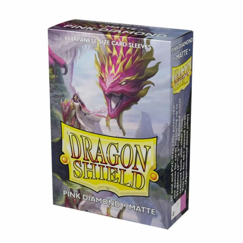 Dragon Shield - Sleeves - Box 60 - Matte (Japanese Size)