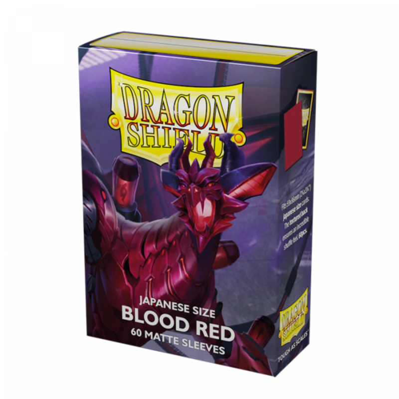 Dragon Shield - Sleeves - Box 60 - Matte (Japanese Size)