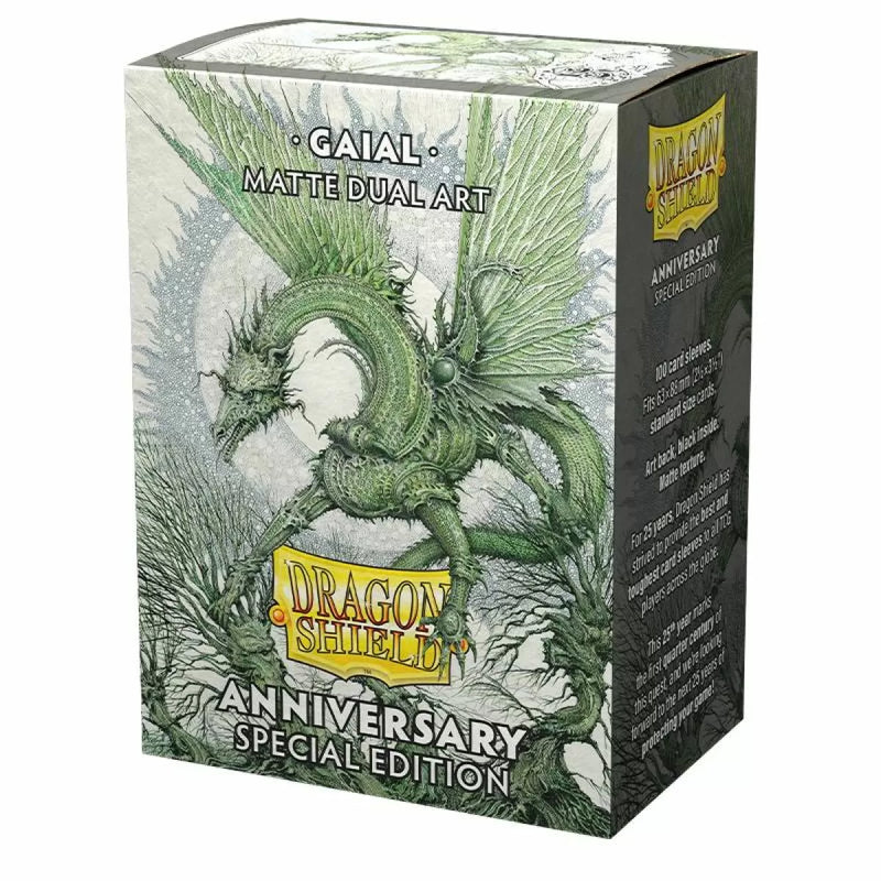 Dragon Shield - Sleeves - Box 100 - MATTE Dual Art - Anniversary Edition - Gaial