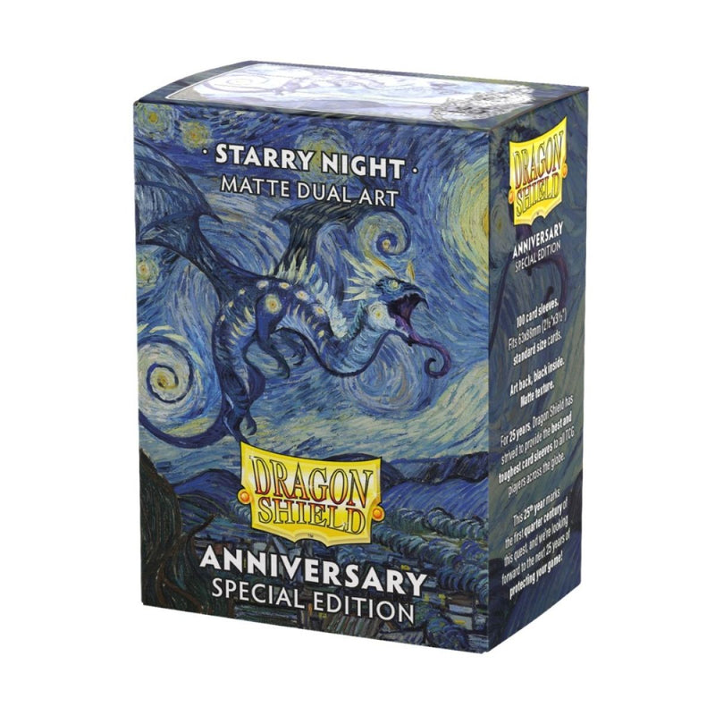 Dragon Shield - Sleeves - Box 100 - Matte Dual - Anniversary Edition - Starry Night