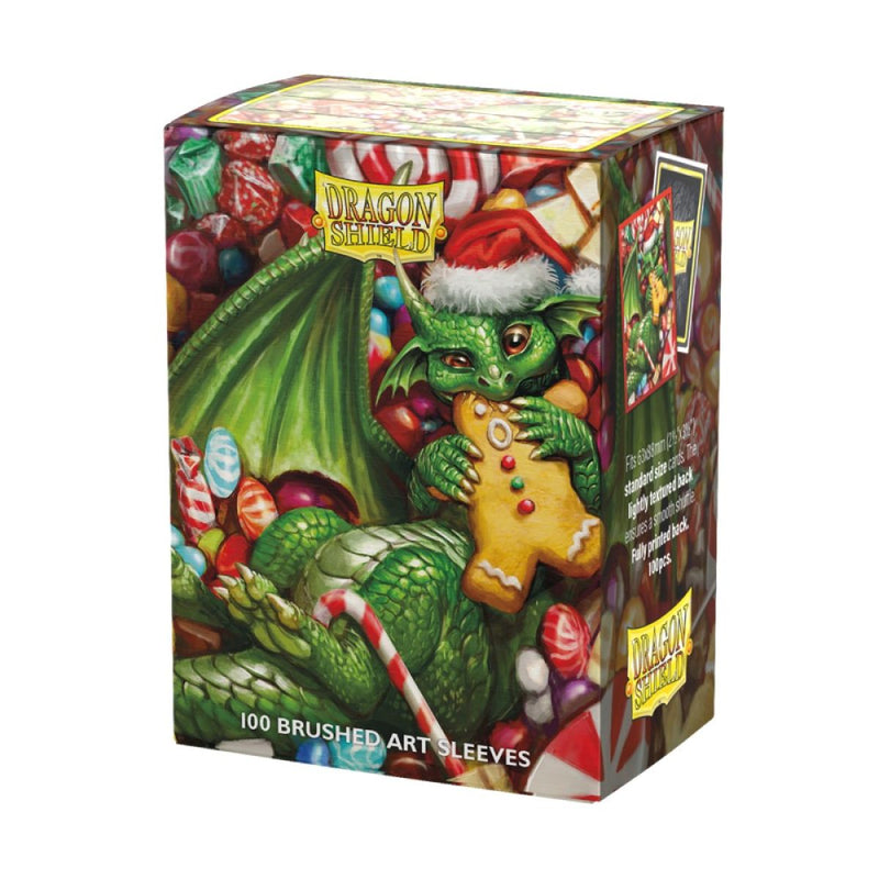 Dragon Shield - Sleeves - Box 100 - Brushed Art - Christmas 2024