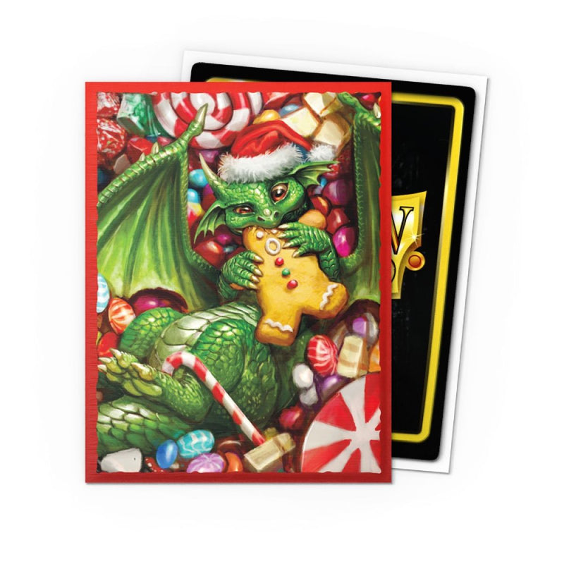 Dragon Shield - Sleeves - Box 100 - Brushed Art - Christmas 2024