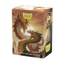 Dragon Shield - Sleeves - Box 100 - Standard Size - Matte Dual - Chinese New Year: Year of the Wood Dragon '25 – Year of the Wood Snake